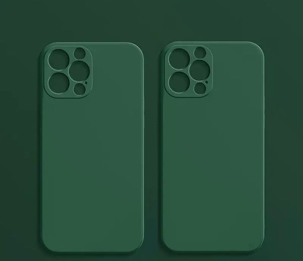 Silikon Schutzhülle für iPhone 12-16 Pro Max mit Kameraschutz - Sparimperium
