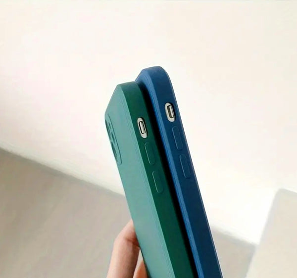 Silikon Schutzhülle für iPhone 12-16 Pro Max mit Kameraschutz - Sparimperium