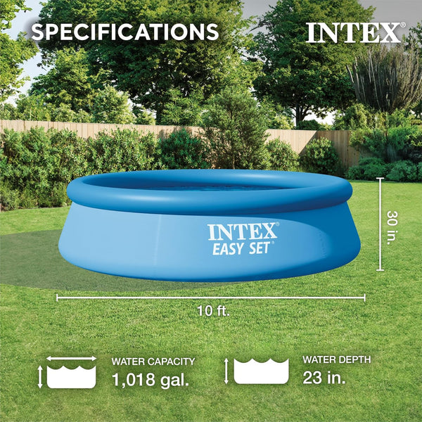 INTEX Easy Set Pool Quick Up Swimming Pool 305x76cm