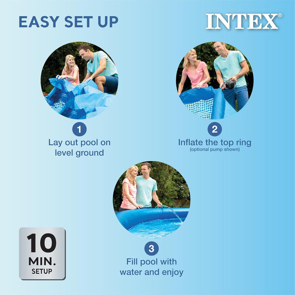 INTEX Easy Set Pool Quick Up Swimming Pool 305x76cm