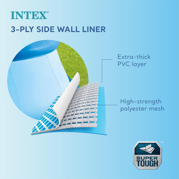 INTEX Easy Set Pool Quick Up Swimming Pool 305x76cm