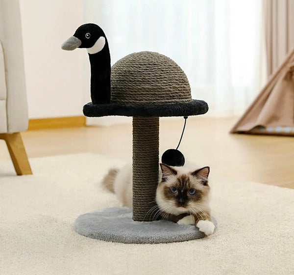 Kratzflamingo Kratzbaum für Katzen Flamingo Katzenbaum - Sparimperium