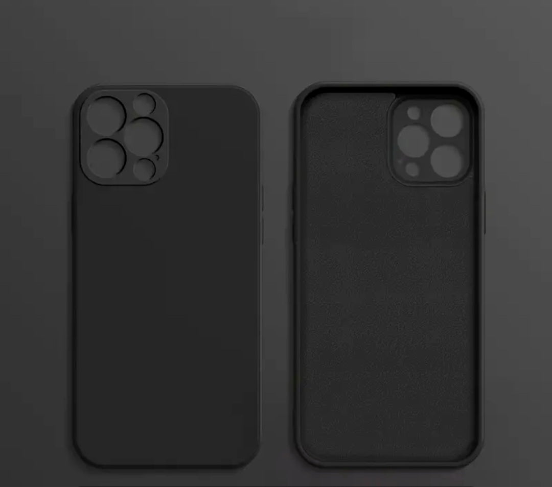 Silikon Schutzhülle für iPhone 12-16 Pro Max mit Kameraschutz - Sparimperium
