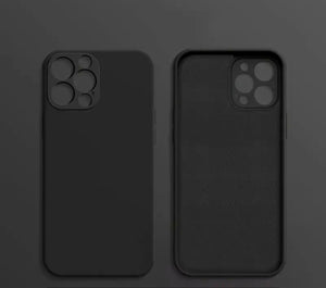 Silikon Schutzhülle für iPhone 12-16 Pro Max mit Kameraschutz - Sparimperium