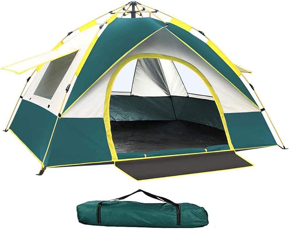 wurfzelt wasserdicht 3 personen Campingzelt Pop Up Wurfzelt für 3-4 Personen Wasserdicht