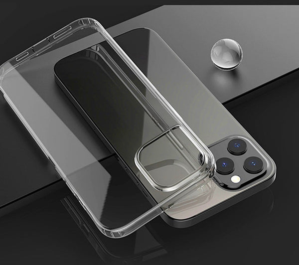 Schutzhülle für IPhone 12-17 Pro Max Transparent TPU - Sparimperium