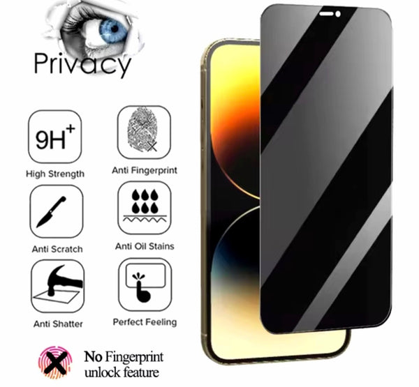 Anti Spy Folie für iPhone 11-17 Pro Max  XS Max