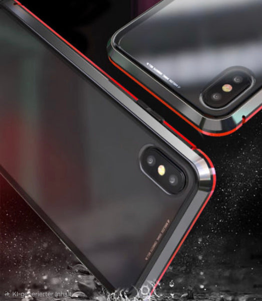 Magnetische Schutzhülle für IPhone 11-17 Pro Max XS Max 360 Grad Schutz - Sparimperium