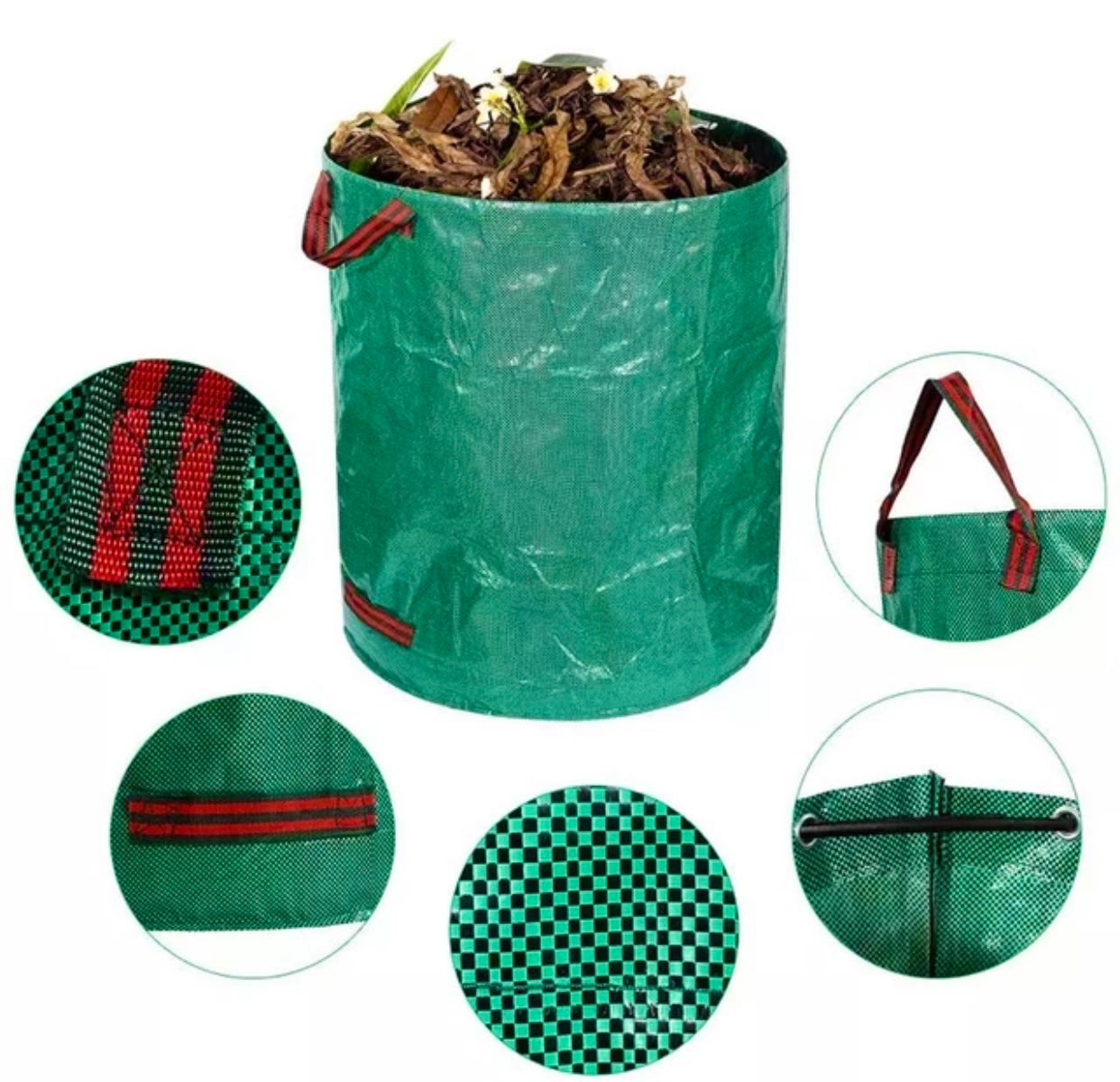 Laubsack Gartensack Gartentasche 4-8 Stück - Sparimperium